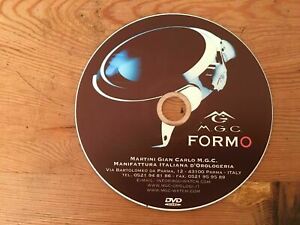 Used in shop - DVD M.G.C. FORMO - Manifattura Italiana D'Orologeria - Usado