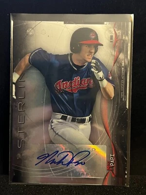 Mike Papi 2014 Bowman Sterling Prospect Auto - Indians - Image 1 of 2