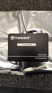 TRANSCEND SSD420 2.5 INCH 128GB SSD HARD DRIVE TS128GSSD420K - Picture 1 of 2