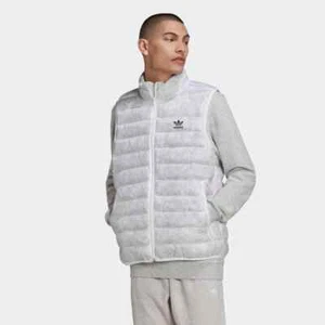 Adidas Essentials Made With Nature Vest Men's Sports Gym Soccer Top White XL - Picture 1 of 10