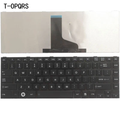 Teclado dos EUA para notebook Toshiba Satellite L800 M800 L845 L830 L840 L805 - Imagem 1 de 4