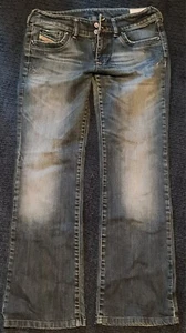 LADIES GENUINE DIESEL RONHAR JEANS WAIST 30" 28" LEG. GREAT USED CONDITION. - Picture 1 of 13