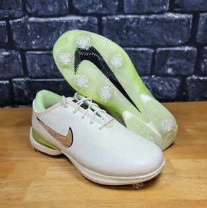 Nike Air Zoom Victory Tour 2 NRG Golf Shoes DB4543-100 Cork/White/Volt Sz US 4.5 - Picture 1 of 11