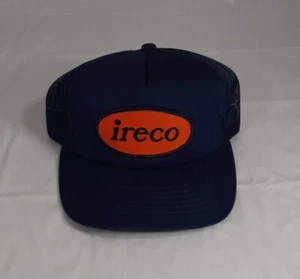 IRECO Vintage Trucker Hat Cap Mesh Adjustable Snapback - Picture 1 of 8
