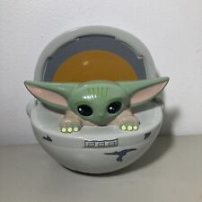 Disney Star Wars Ceramic Baby Yoda / Grogu Coin / Piggy Bank - Mandalorian