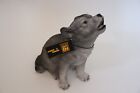 Howling Wolf Pup Figurine New with tags 