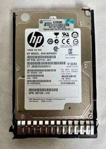 Disco duro HP EH0146FBQDC 146 GB 15 K SAS 2,5" con bandeja 627114-001 ST9146853SS - Imagen 1 de 3