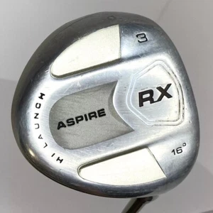 ASPIRE Rx Ladies Flex 3 Wood Golf Club Driver 16 Degree  Hi Launch - Picture 1 of 8