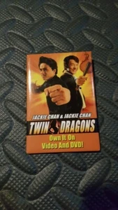 Prendedor de película Twin Dragons Jackie Chan - Imagen 1 de 2