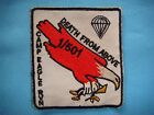 VIETNAM WAR PATCH, US CAMP EAGLE RVN DEATH FROM ABOVE 1st Bn 501st INFANTRY