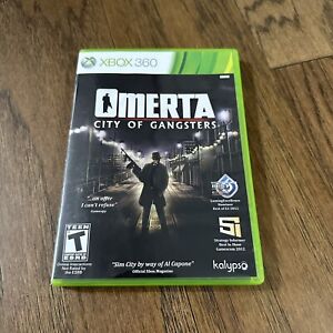 Omerta: City of Gangsters (Microsoft Xbox 360, 2013) - Tested