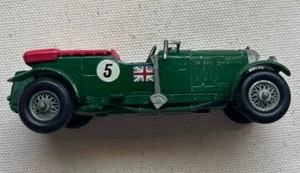 Vintage Lesney Matchbox 1929 4-1/2 Litre Bentley Y5 Models of Yesteryear Green - Imagen 1 de 6