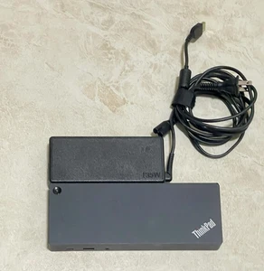 Lenovo ThinkPad Hybrid USB-C With USB-A Dock Station  DUD9011D1 Used Working - Afbeelding 1 van 8