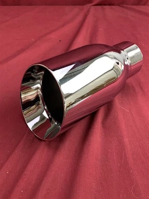 Extensión de tubo de escape Pontiac Torrent 2008-2009 (cromo) 15222271 Foto 1 de 3
