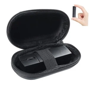 Wireless Mini Finger Mouse, Silent Dual-Mode Bluetooth & 2.4GHz, Black - Picture 1 of 7