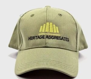 Trucker Hat Cap Camo Green Embroidered Heritage Aggregates Adjustable Strapback - Picture 1 of 5