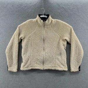 Mountain Hard Wear womens size L full zip sherpa fleece jacket beige - Picture 1 of 9