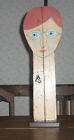 Drewniana figurka Babydoll nr 1, 53 cm., Unikatowa, ręcznie robiona,