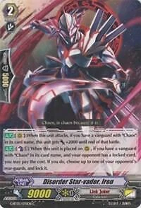 Disorder Star-vader, Iron  G-BT05/070EN  CFV  NM Moonlit Dragonfang - Image 1 of 1