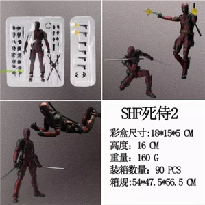 IN US !Anime Deadpool 2 Marvel Action Figure Movies Toys Collect Model Halloween - Picture 1 of 7