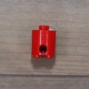 LEGO 30361 Bright Red Brick Round 2x2x2 Qty 1 - Picture 1 of 3