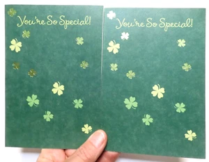 2 American Greeting Cards St. Patrick's Day You're So Special Happy Smiles - Picture 1 of 7