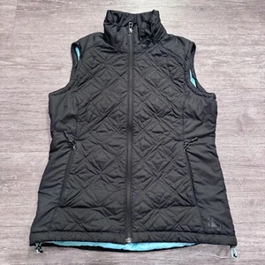 REI Vest Womens Extra Small Gray Puffer Quilted Primaloft Outdoor Polyester - Picture 1 of 11