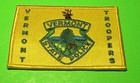 VERMONT  STATE POLICE  TROOPERS  VT  3" x 4 1/4"  POLICE PATCH  FREE SHIPPING!!!