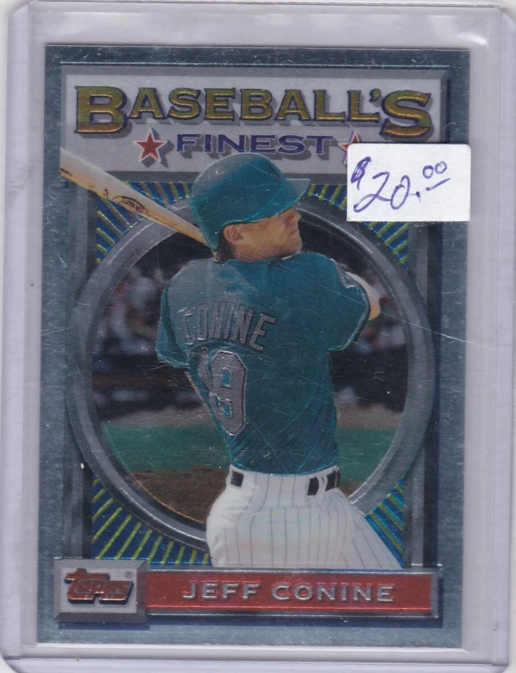 Topps Baseball's Finest Jeff Conine 1993 Mint Florida Marlins - Image 1 of 1