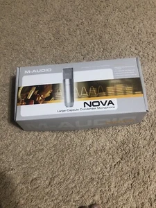 Brand New M-Audio Nova Large Capsule Cardioid Condenser Microphone - Picture 1 of 3