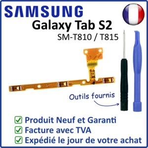 NAPPE DES BOUTONS POWER ET VOLUME DU SAMSUNG GALAXY TAB S2 9.7 SM-T810 / T815 - Foto 1 di 4