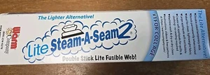 Red fusible Lite Steam A Seam 2 doble varilla. The Warm Company 3 yardas por 12" - Imagen 1 de 6