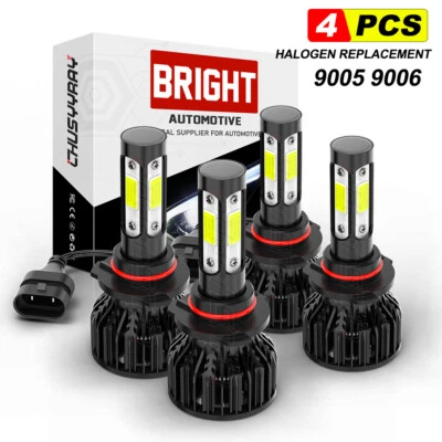 Kit de bombillas de haz alto/bajo LED 9005+9006 blanco para Pontiac Vibe 2009 2010 Foto 1 de 4