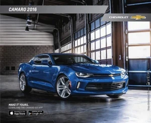 Chevrolet Camaro Sales Brochure - 2016 - 18 pgs - Picture 1 of 1