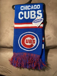 Chicago Cubs Knit Scarf by Forever Collectibles (NWT) - Picture 1 of 2