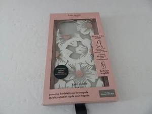 Kate Spade Hardshell Protective Case for iPhone 14 Pro Max Magsafe Floral/Crysta - Picture 1 of 7