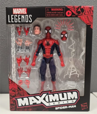 Marvel Legends MAXIMUM SERIES SPIDER-MAN ACTION FIGURE NEW IN HAND READY TO SHIP - Image 1 of 4