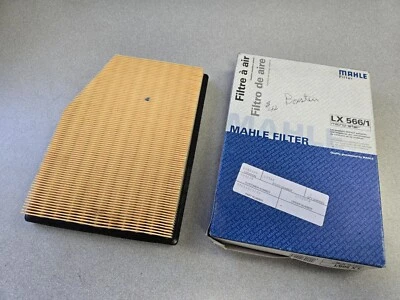 FILTRO DE AIRE NUEVO GENUINO MAHLE LX566/1 PORSCHE 986 BOXSTER 2.7 2002-04 Foto 1 de 4