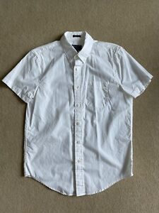 Abercrombie & Fitch A&F Short Sleeve Button Down Shirt Men's Small