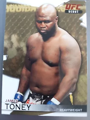 James Toney #150 Debut 2010 Topps UFC Knockout Gold #211/288 - Image 1 of 2