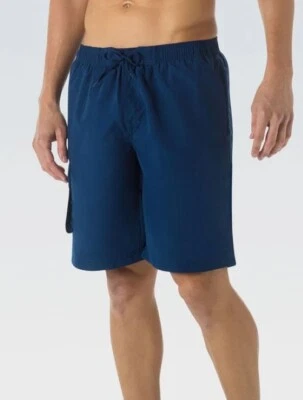 Pantalones Cortos de Tablero Dolfin Para Hombres Azul Marino Cordón Cintura Elástica Bolsillo Lateral Nuevos con Etiquetas Foto 1 de 4