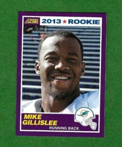 Puntuación Mike Gillislee 2013 púrpura radiocontrol Miami Dolphins/99 #408 - Imagen 1 de 1