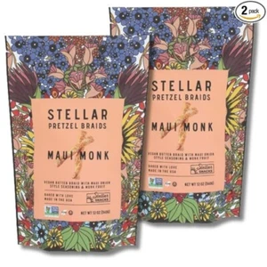 Stellar Snacks Pretzel Braids, Butter Braid, 12 Oz (Pack of 2) - Picture 1 of 5