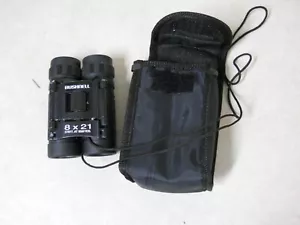 Binoculares compactos Bushnell 8x21 con bolsa - Imagen 1 de 4