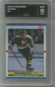 1990 SCORE YOUNG SUPERSTARS #20 MIKE MODANO RC HOF GMA 10 - Bild 1 von 1