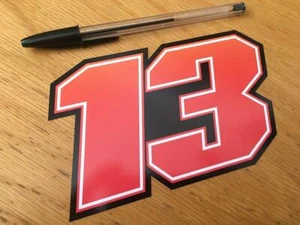 Takumi Takahashi número de carrera 13 - (mediano) - vendedor del Reino Unido - Imagen 1 de 1