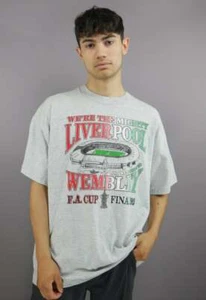 Camiseta De Colección Liverpool 1992 FA Cup Final Wembley Casa Fútbol Camiseta XL Adidas - Imagen 1 de 3