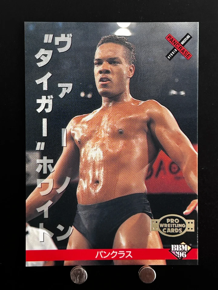 Vernon Tiger White Pro Wrestling Card 186 Professional Japanese 1996 BBM JAPAN - Image 1 of 4