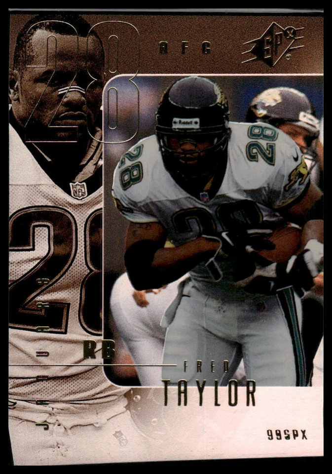 1999 SPx #42 Fred Taylor - Image 1 of 2