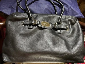 MICHAEL KORS LARGE SHOULDER PURSE WITH SILVER HARDWARE IN EXCELLENT CONDITION - Picture 1 of 7